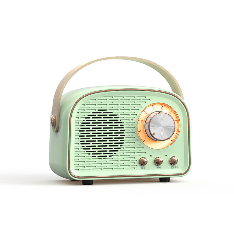 Bluetooth reproduktor retro bezdrátové přenosné rádio