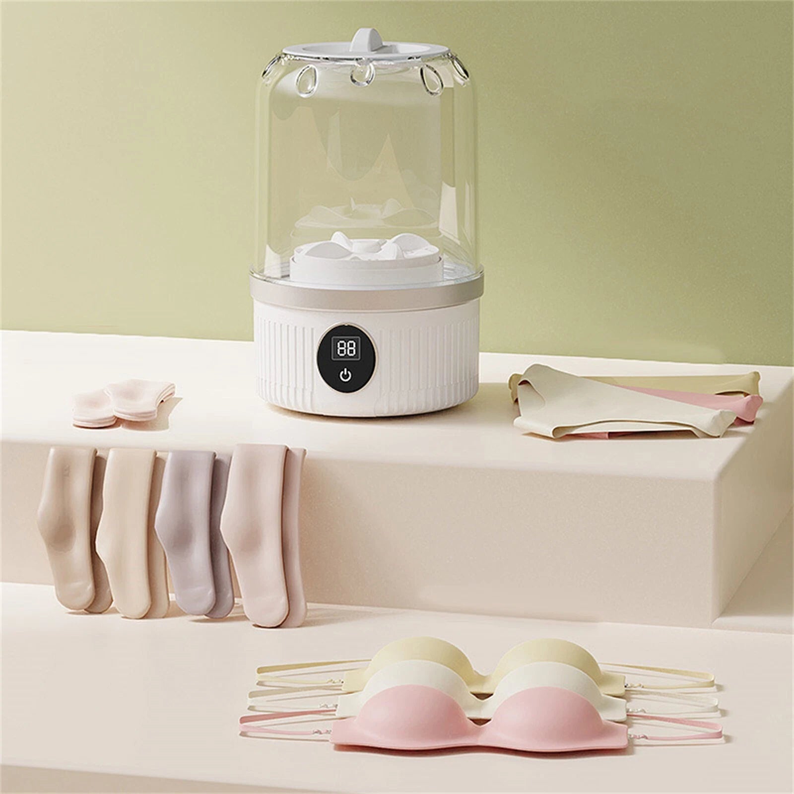 Lavatrice Mini USB Portatile per Delicati