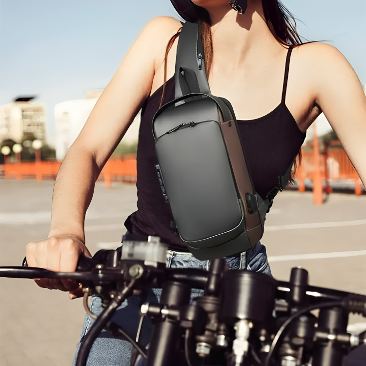 Men's Travel Shoulder Backpack | Small Anti Theft Rucksack