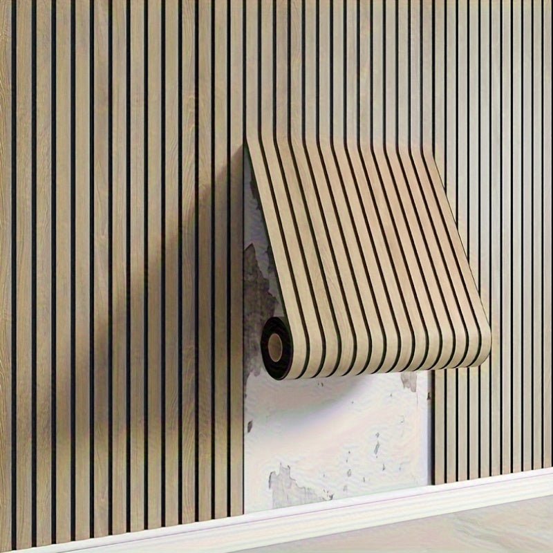 Pannelli da parete autoadesivi effetto legno 3D