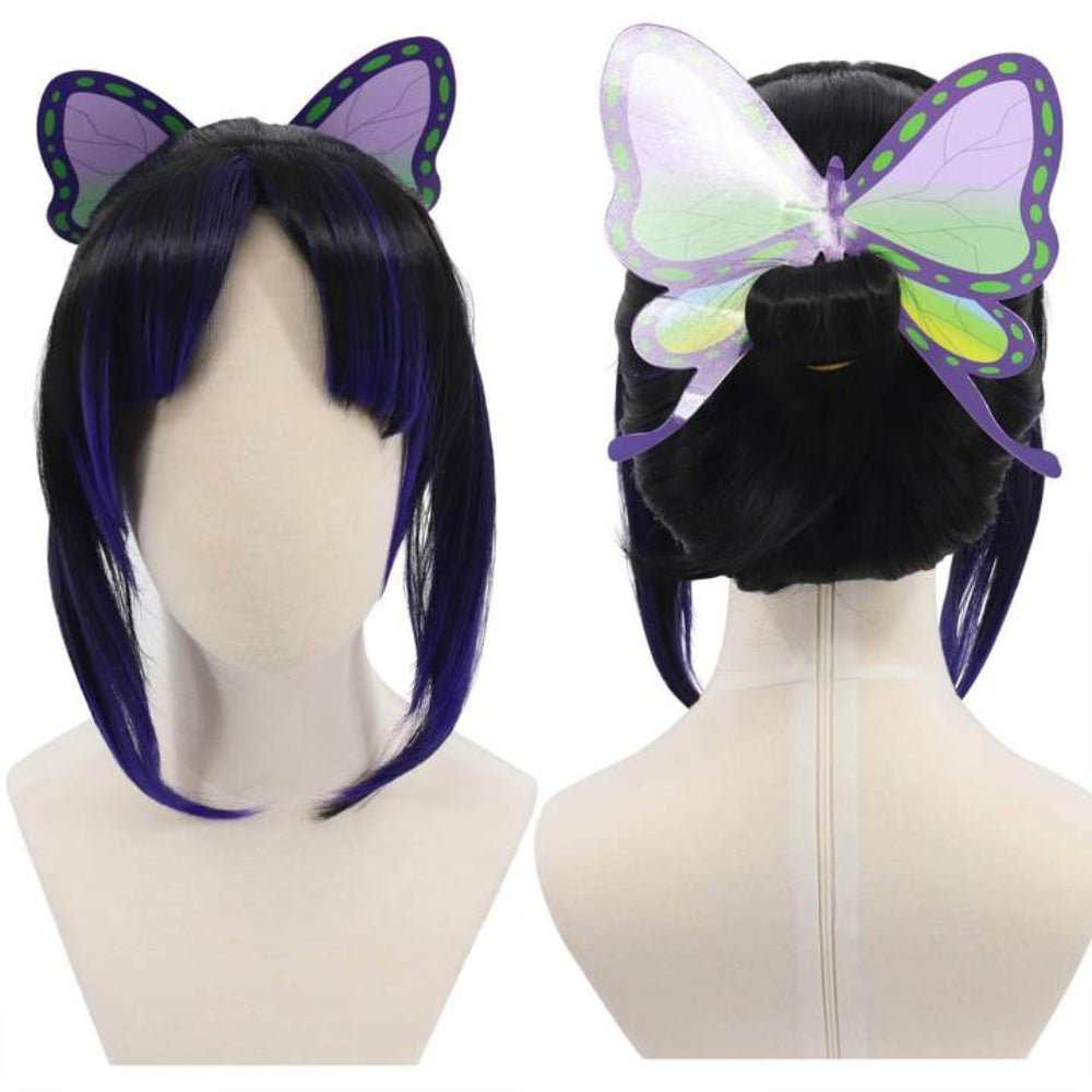 Shinobu Kocho Costume Halloween Shinobu Cosplay Outfit Full Set - Image 6