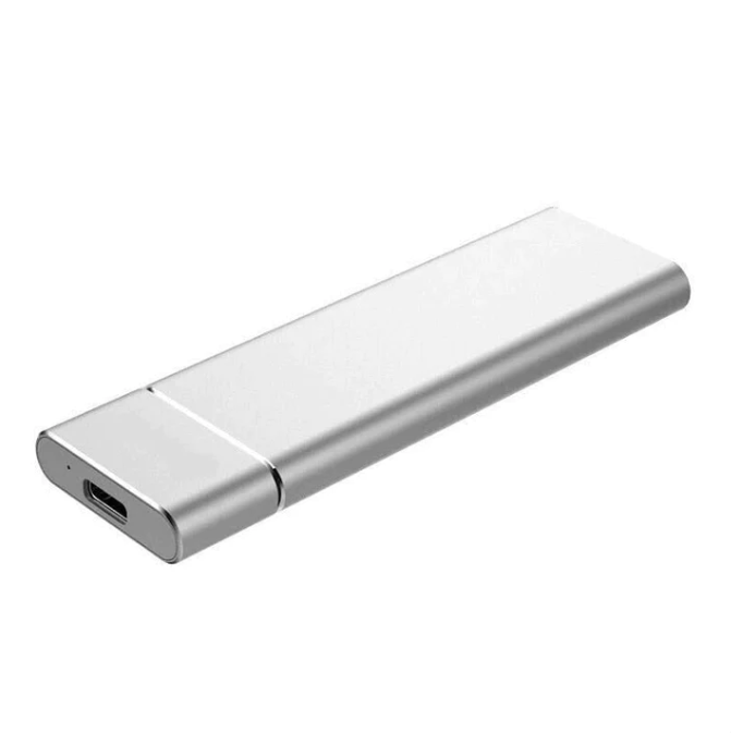 Ekstern harddisk aluminium bærbar USB-lagerplads