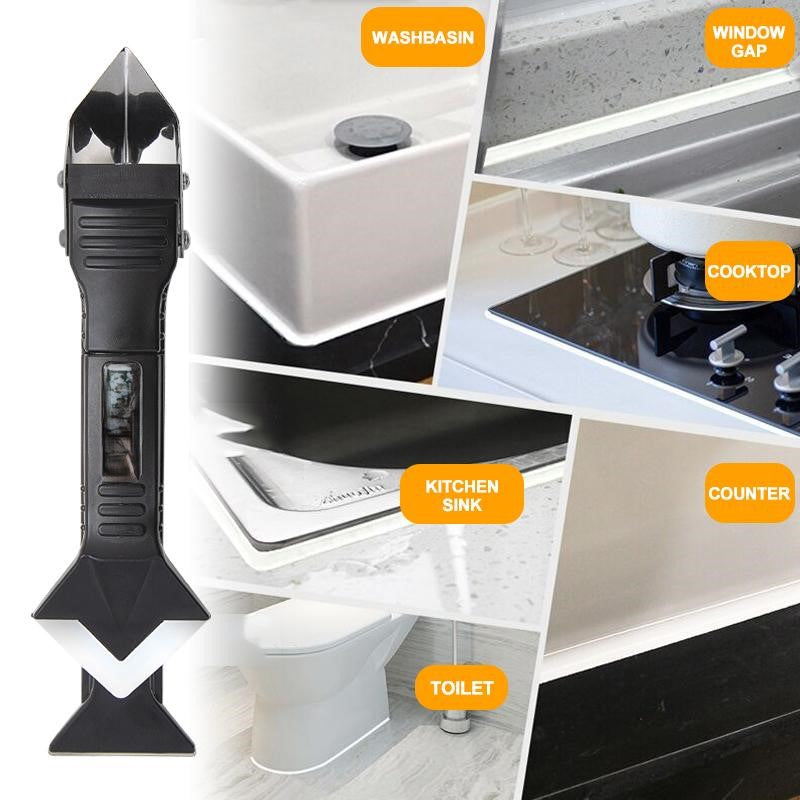 Kit d'outils de calfeutrage pour le retrait du mastic silicone
