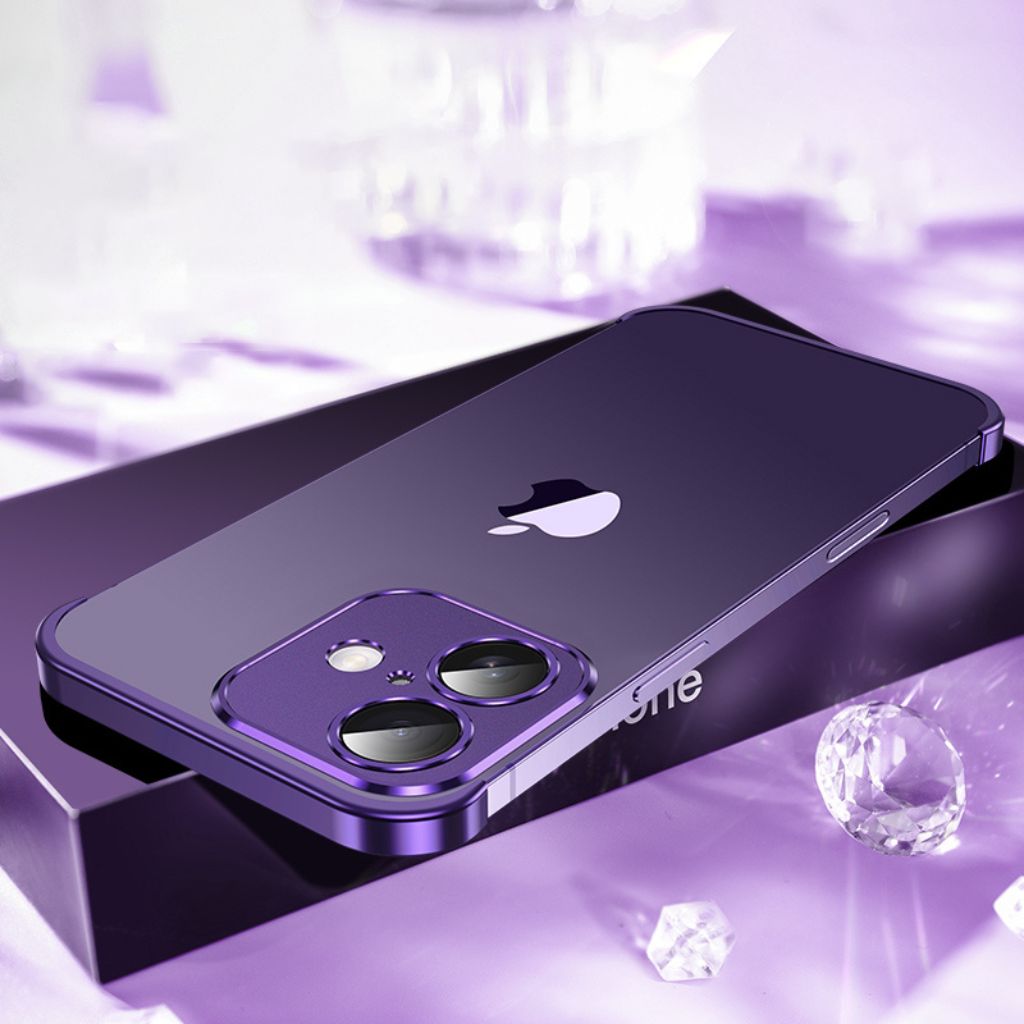 Telefoncover minimalistisk slank beskyttende metalcover