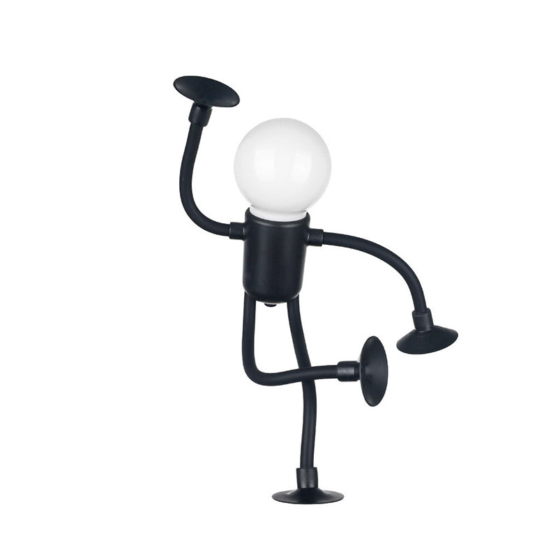 LED noční světlo s flexibilním přísavkovým držákem