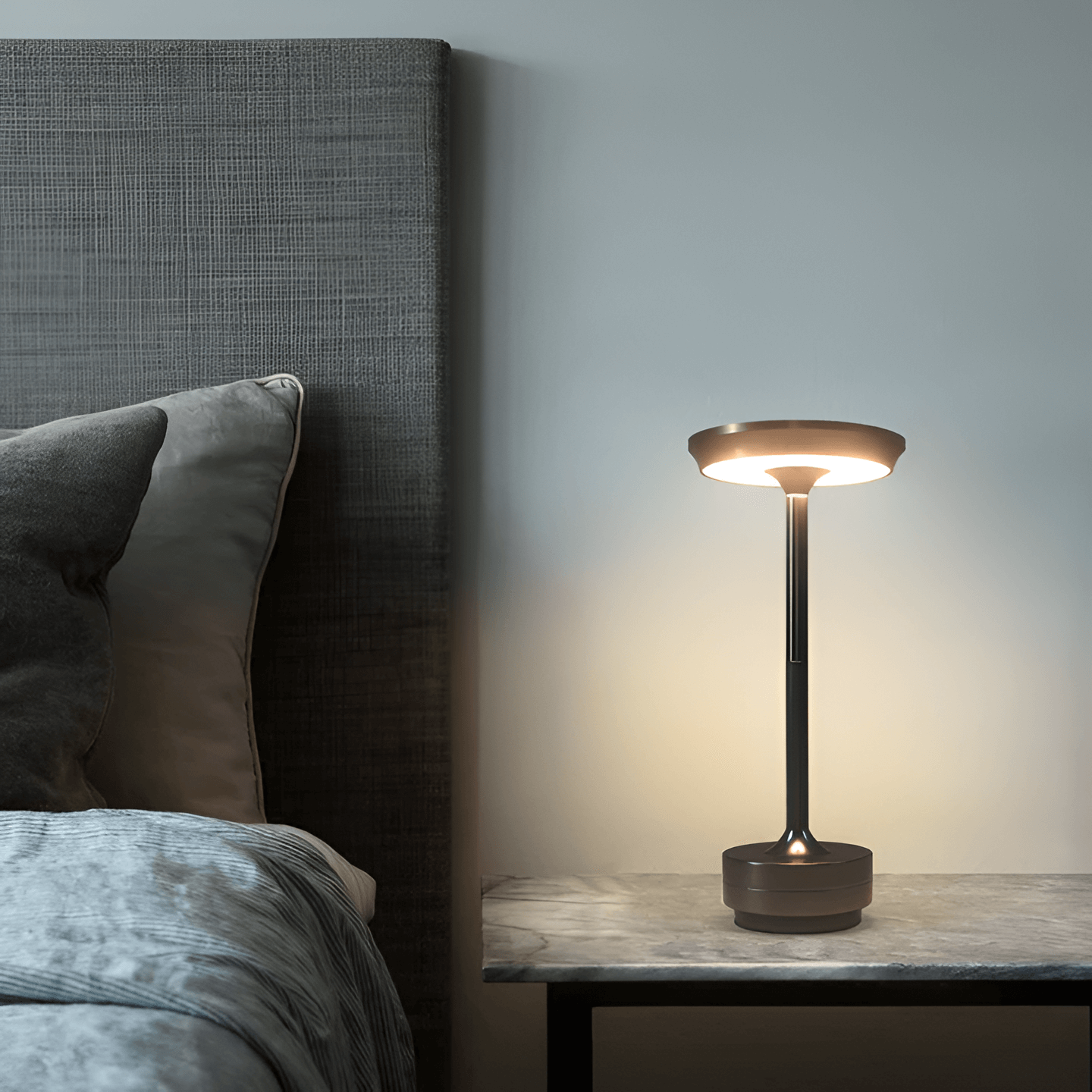 Bordlampe Genopladelig Metal Ambient Lys