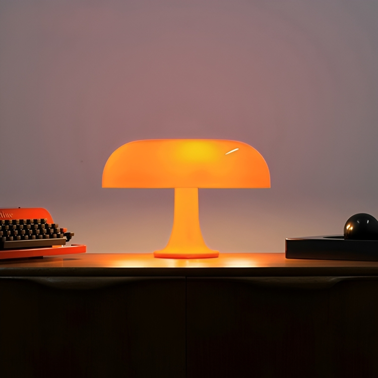 LED houbičková stolní lampa nordická ložnicová světlo