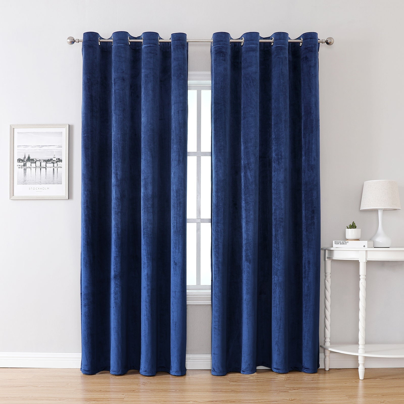 Cozy Haven Thermal Velvet Drapes: Blackout and Insulating Curtains for a Perfect Bedroom Sanctuary