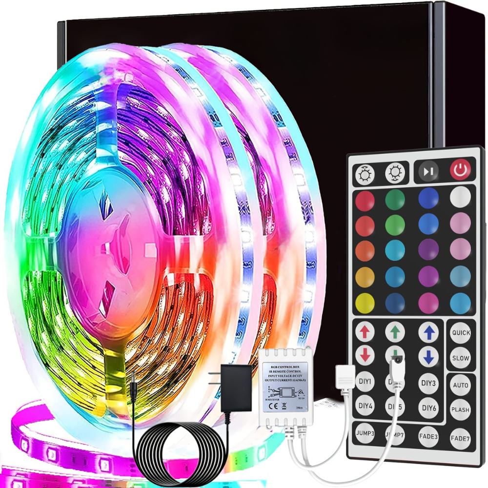 LED-strips lys farveskiftende stemningsbelysning