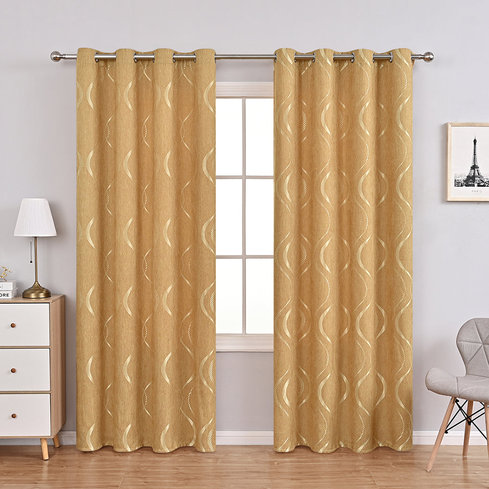 Chic Weave Drapes – Luxurious Modern Chenille Curtains for Elegant Window Blackout Solutions