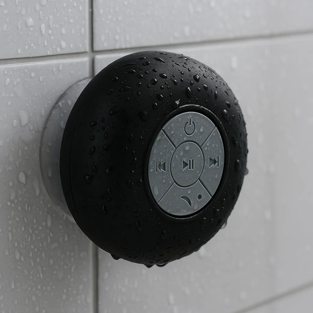 Bluetooth sprchový reproduktor s vodotěsným designem