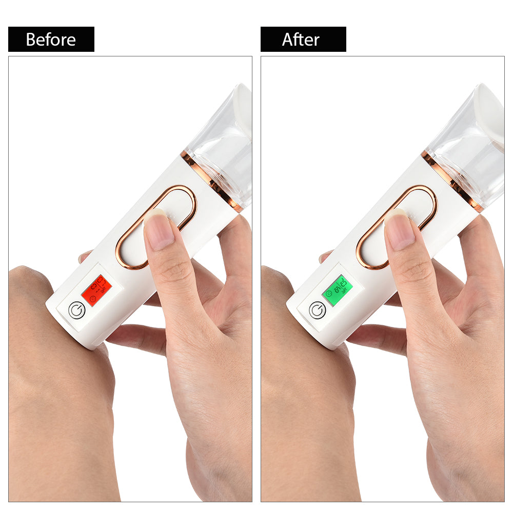 Vaporizador Facial | Dispositivo Portátil de Niebla Hidratante para Cuidado de la Piel