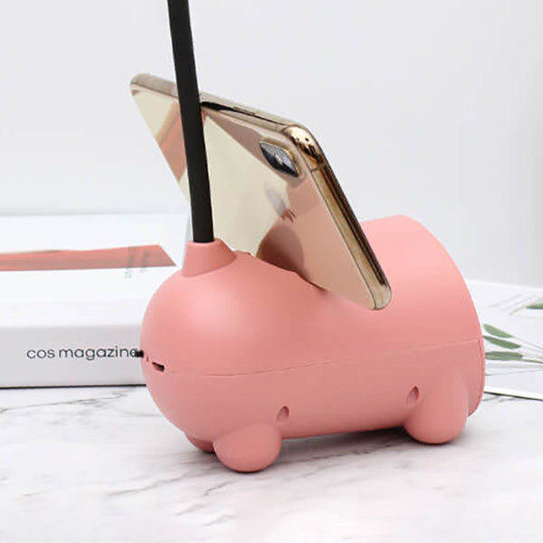 LED Desk Lamp with Pen Holder Storage
