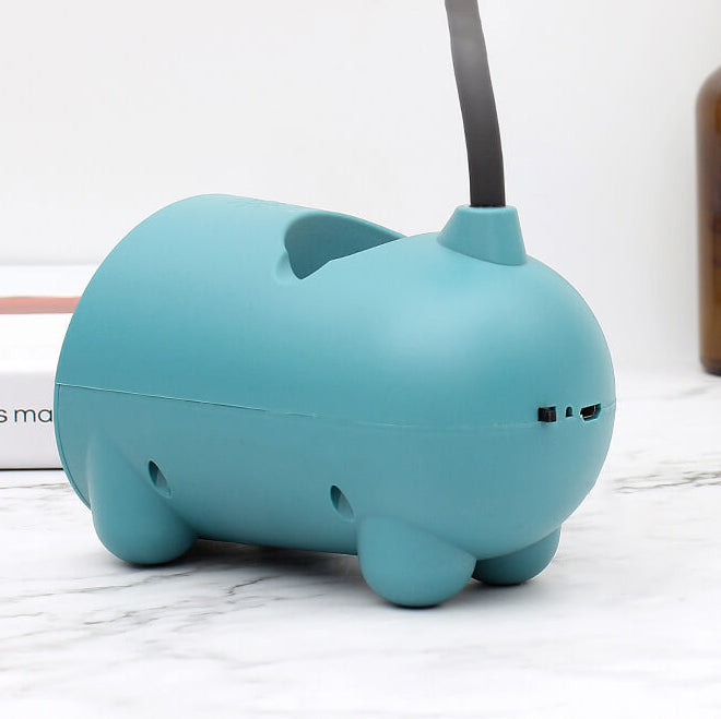 LED Desk Lamp with Pen Holder Storage