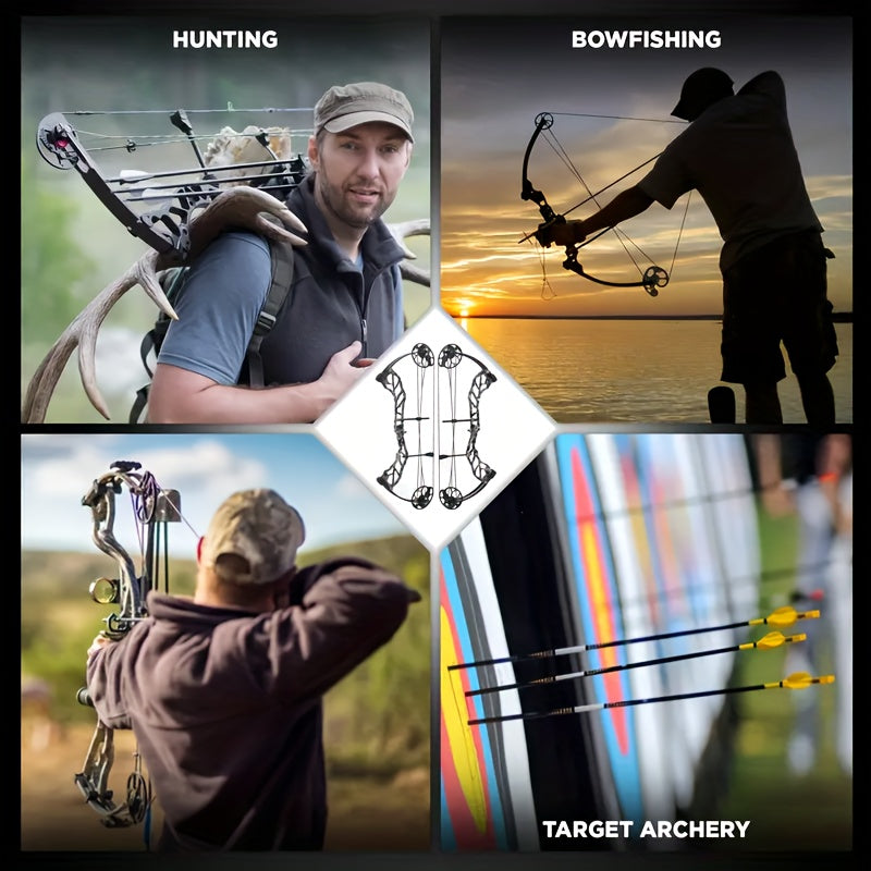 Hunting Gear Aluminum Compound Bow Set Adults