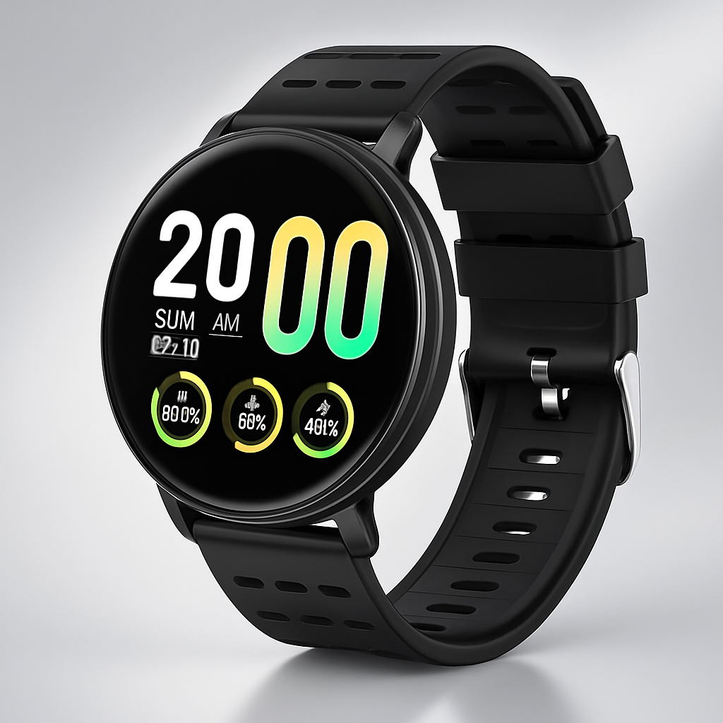 Smartwatch med vandtæt fitness-tracking