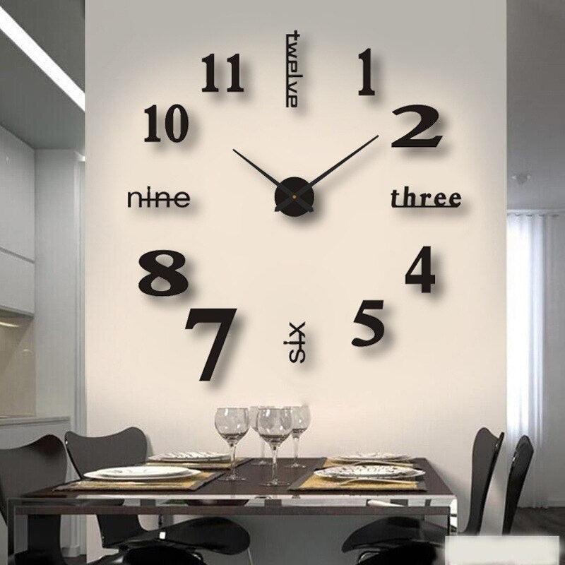 StyleCraft - DIY Creative Wall Clock for Unique Spaces