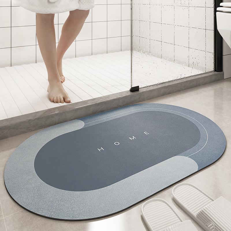 AquaGuard Luxe Bath Mat – Ultra-Absorbent, Soft, Quick-Drying Safety Mat for Slip-Resistant Comfort