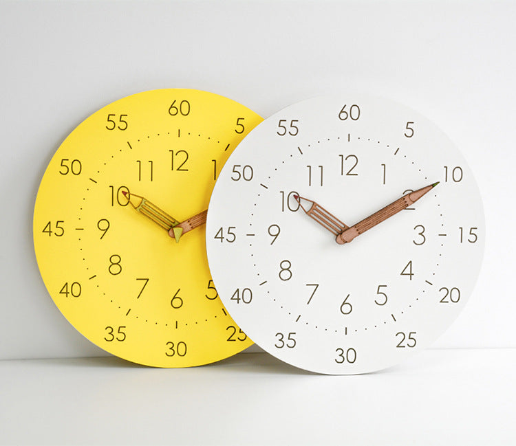 QuietTime - Analog Silent Wall Clock for Kids