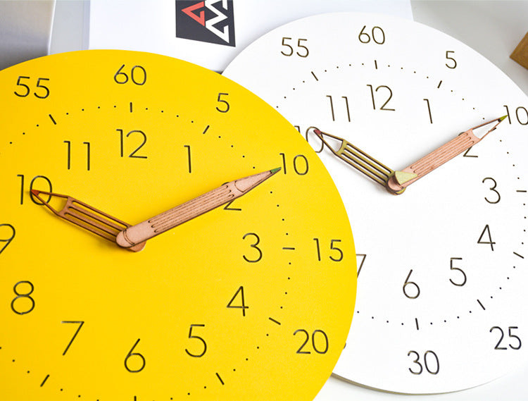 QuietTime - Analog Silent Wall Clock for Kids