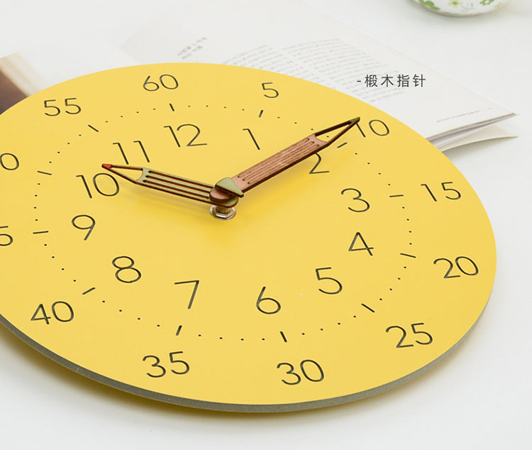 QuietTime - Analog Silent Wall Clock for Kids