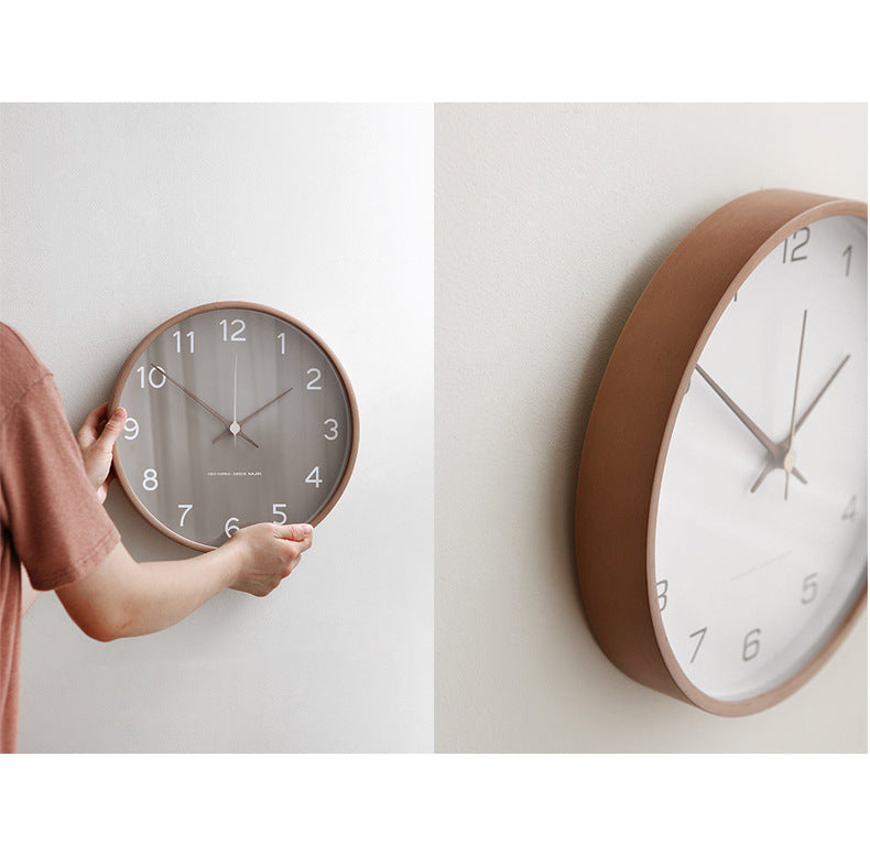 TimberTone - Analog Wooden Wall Clock for Home