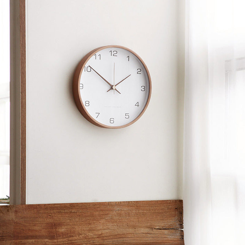 TimberTone - Analog Wooden Wall Clock for Home