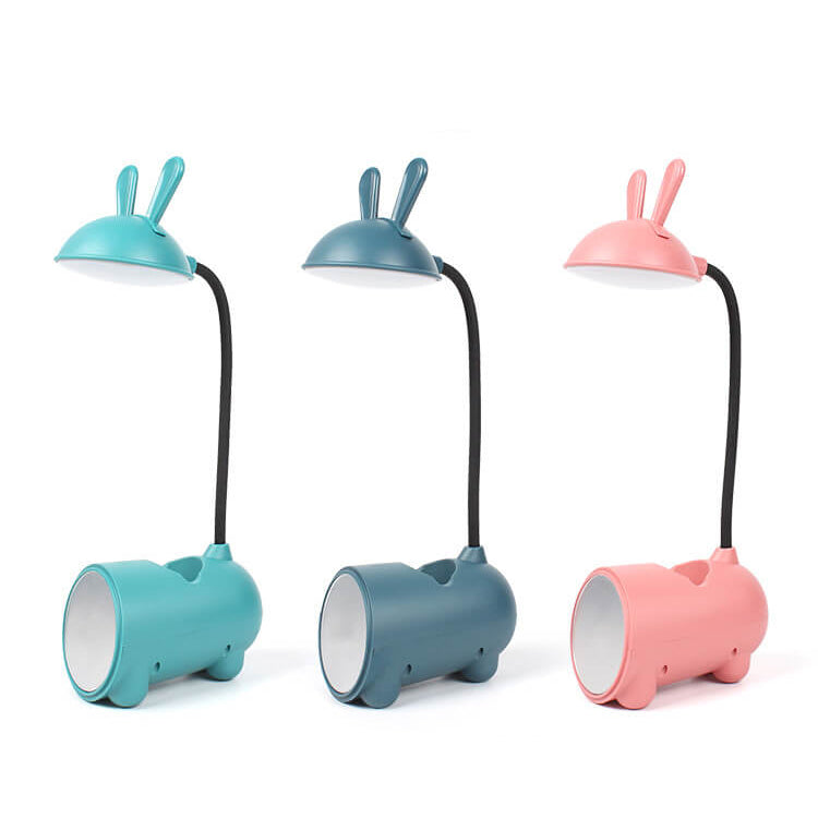 LED Desk Lamp with Pen Holder Storage