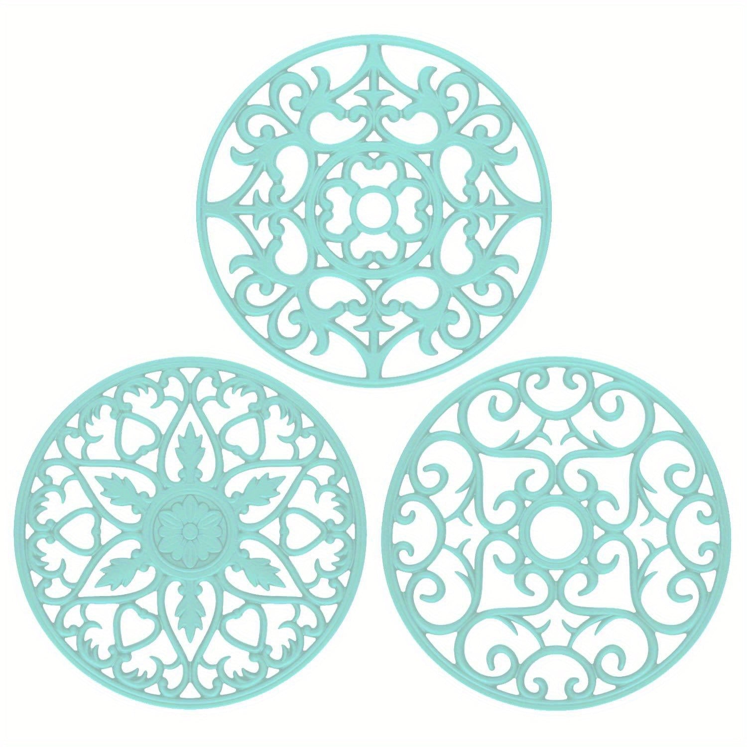 Silicone Heat Resistant Trivets for Kitchen