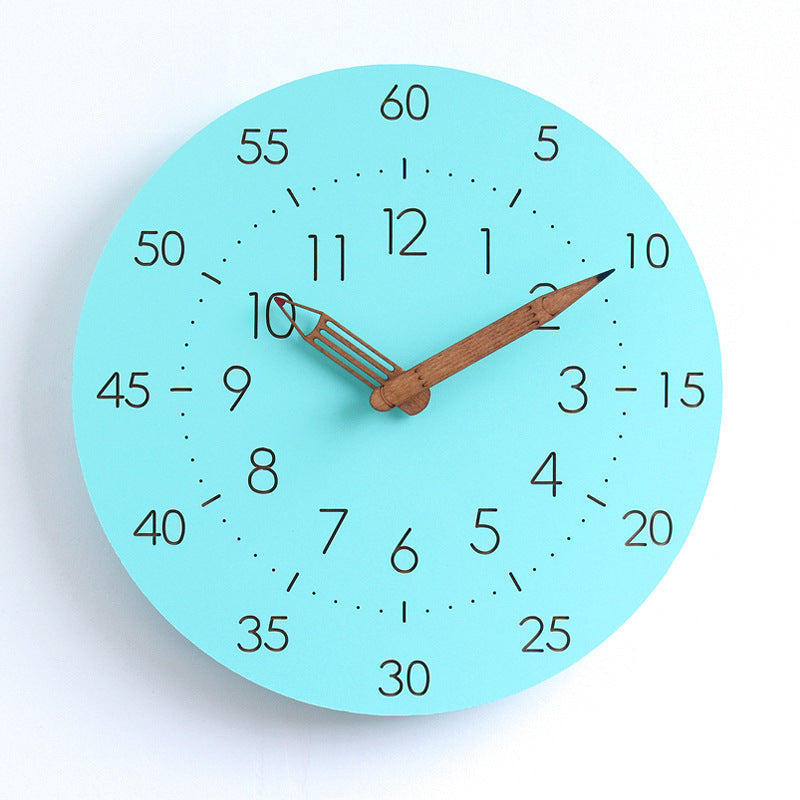 QuietTime - Analog Silent Wall Clock for Kids