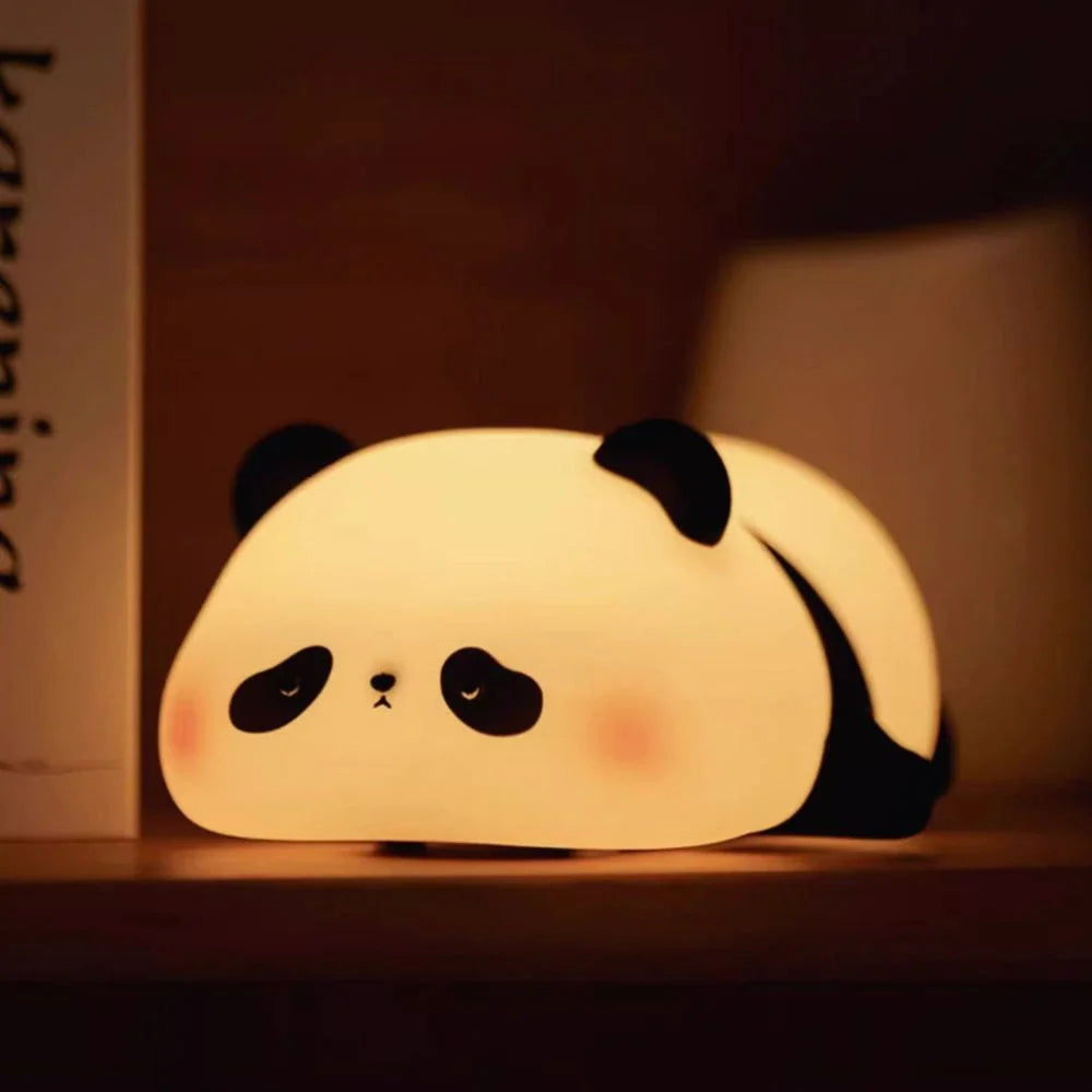 Natlampe Silikone Dyr Sengebordslampe
