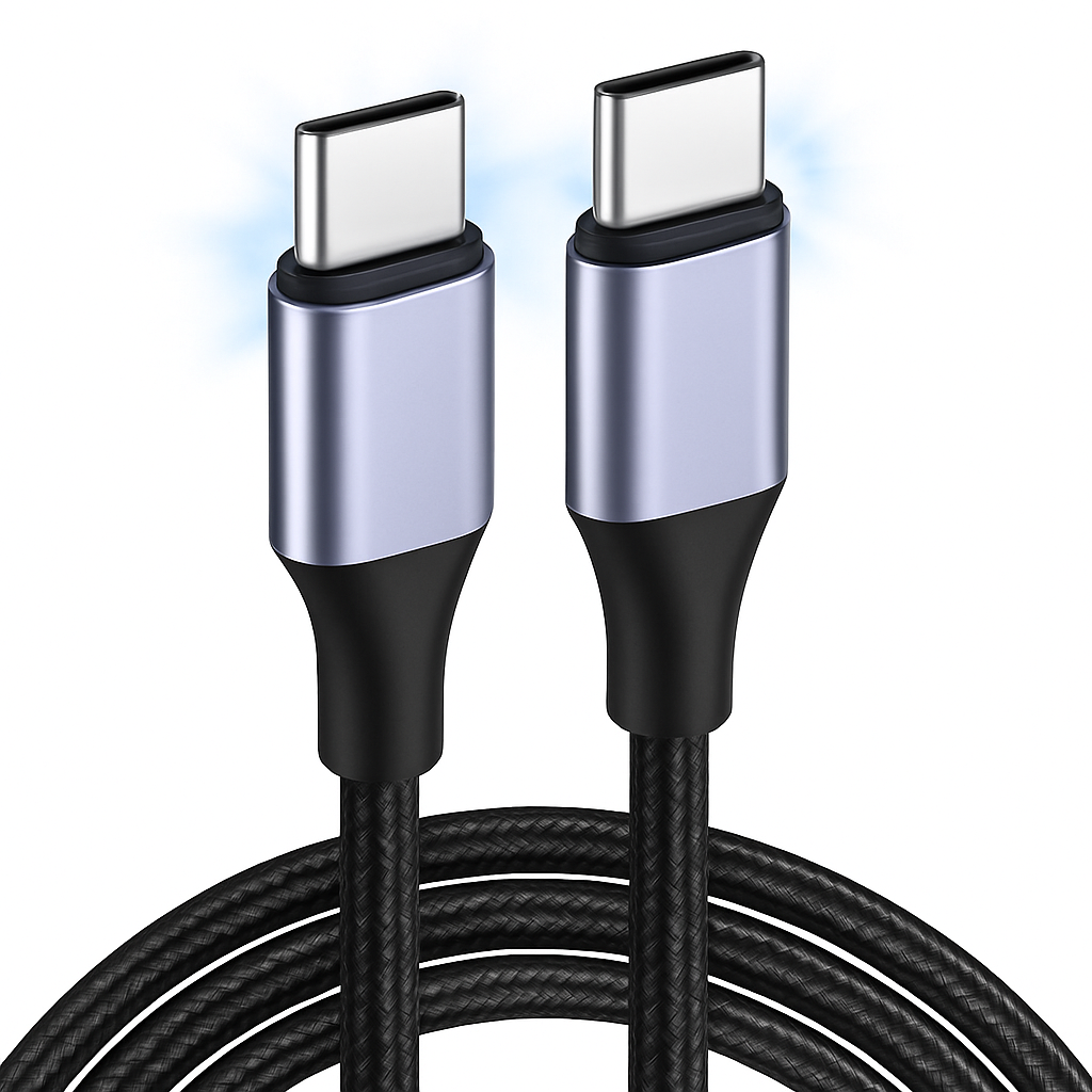 USB kabel rychlé nabíjení opletený kabel