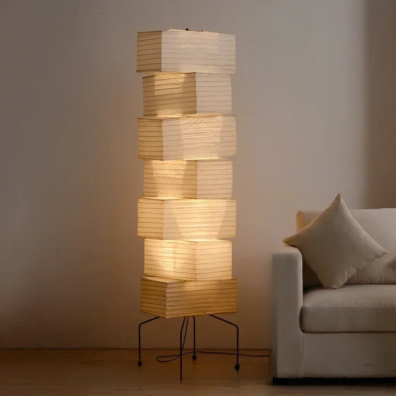 ZenLight - Designer LED Floor Lamp with Japanese Inspired Style