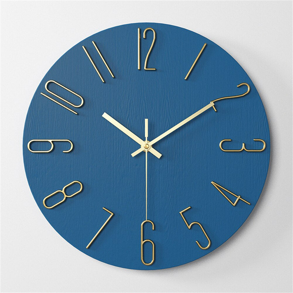 ModernEdge - Stylish Wall Clock with Versatile Color Options