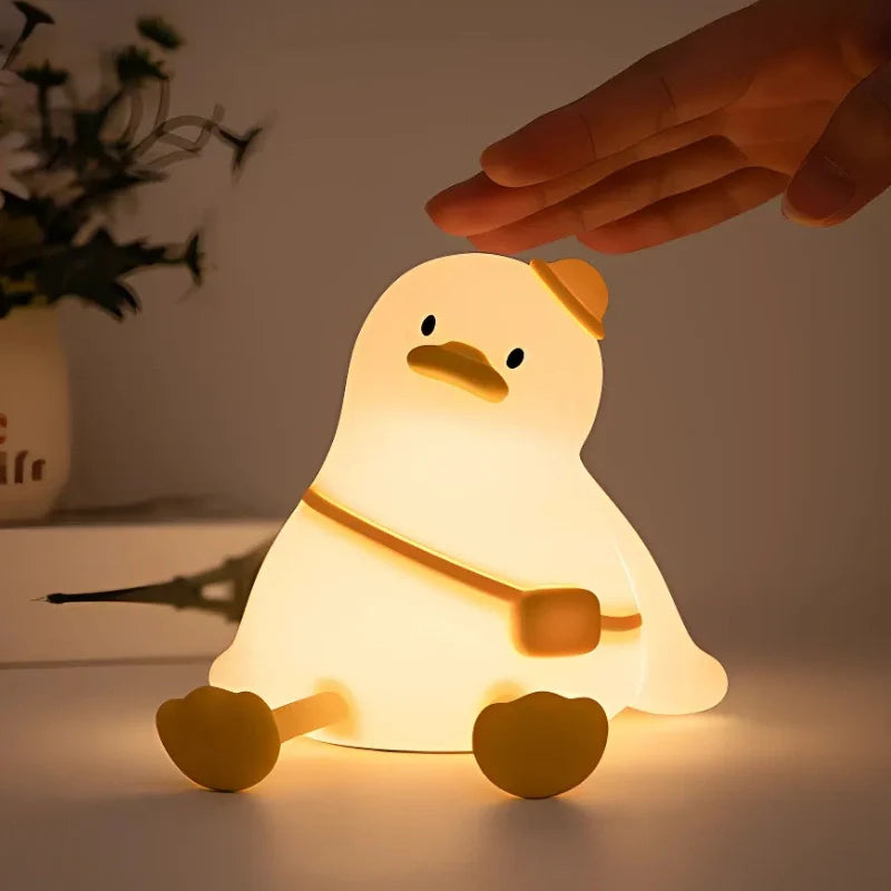 Natlampe Silikone Dyr Sengebordslampe