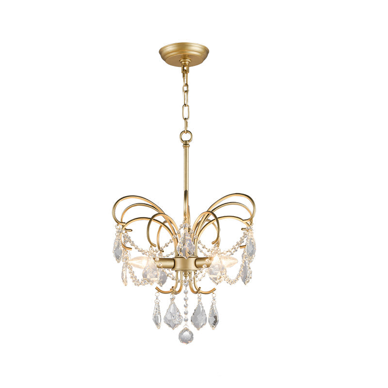 Luminous Elegance Chandelier – Stunning Butterfly Crystal Pendant Light for Your Living Room Decor