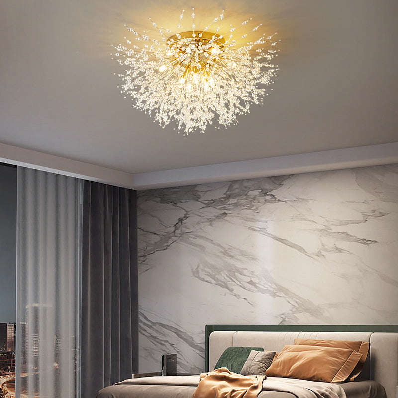 CrystalGlow - LED Pendant and Ceiling Lights with Elegant Branch Design