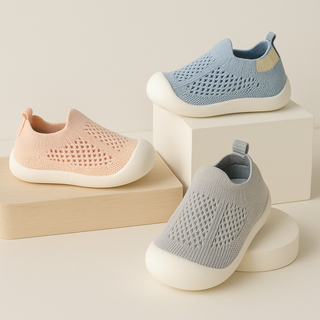 Børne slip-on åndbare mesh sneakers