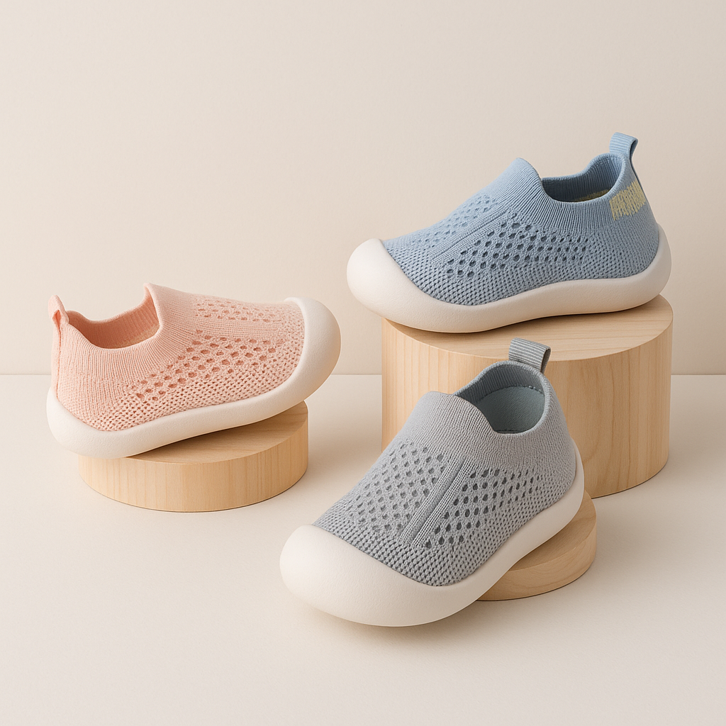 Børne slip-on åndbare mesh sneakers