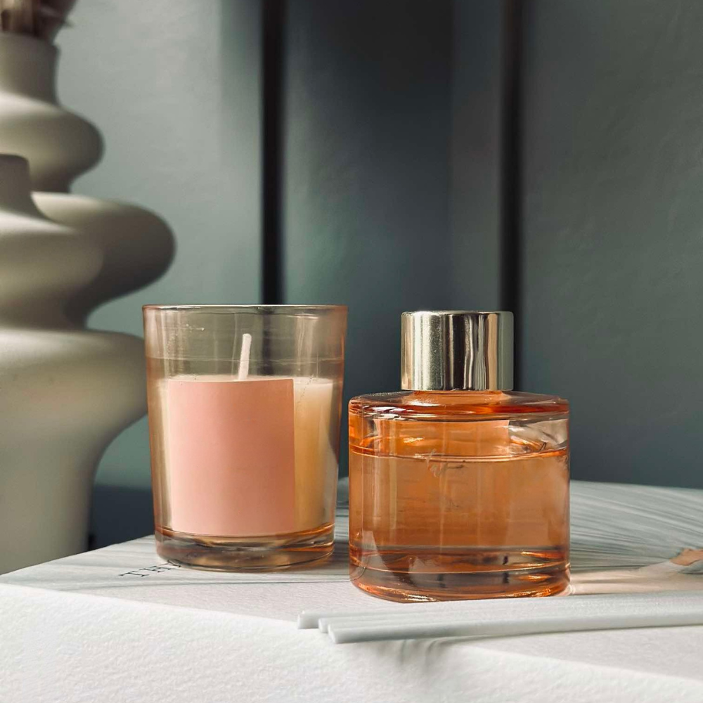 Duftlys Diffuser Glas Aromaterapi Sæt