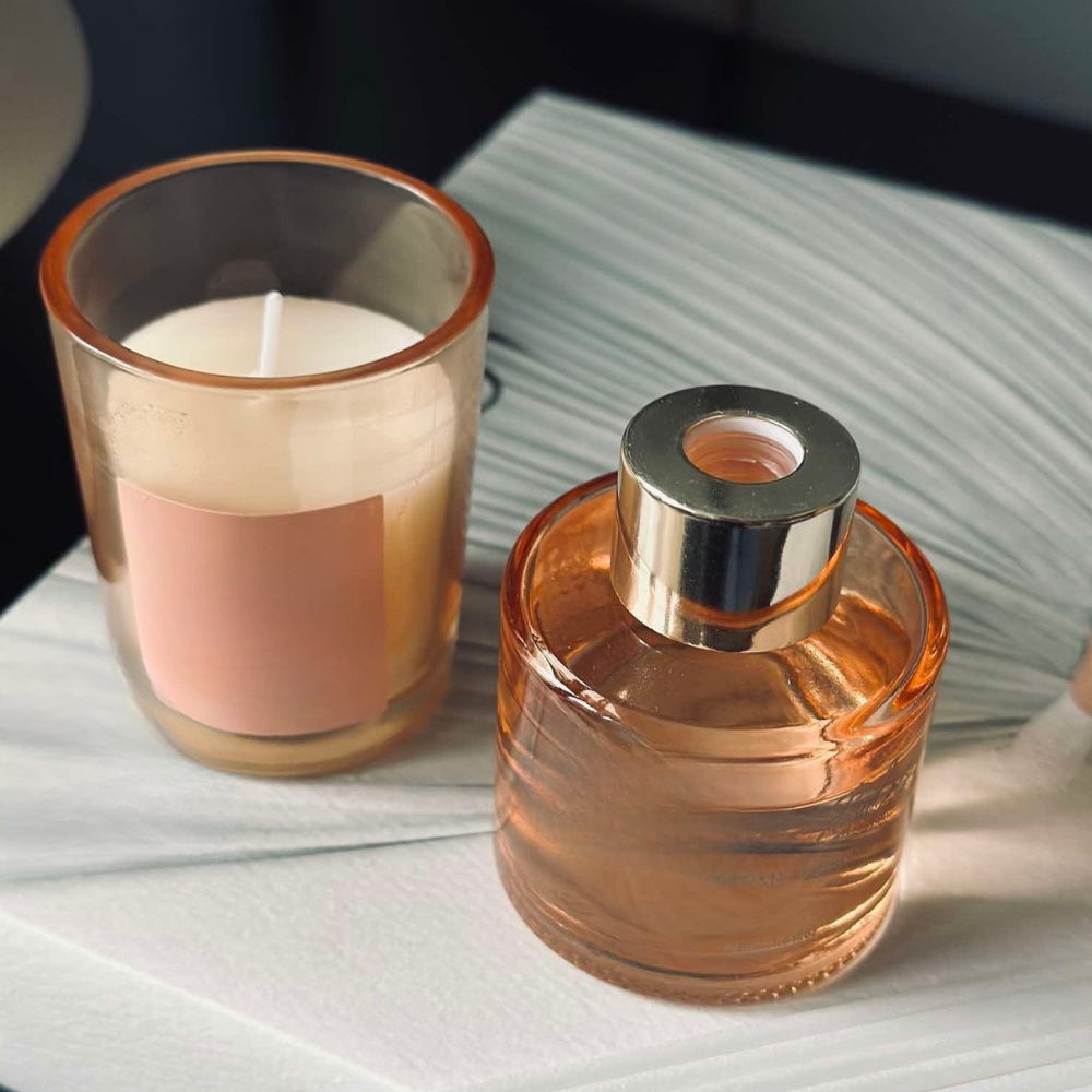 Duftlys Diffuser Glas Aromaterapi Sæt