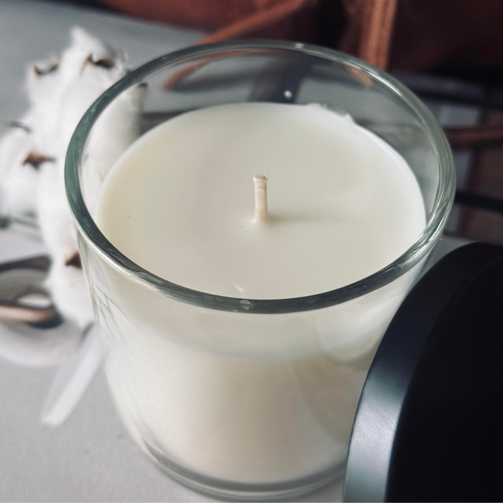 Scented Candle Sandalwood Glass Jar