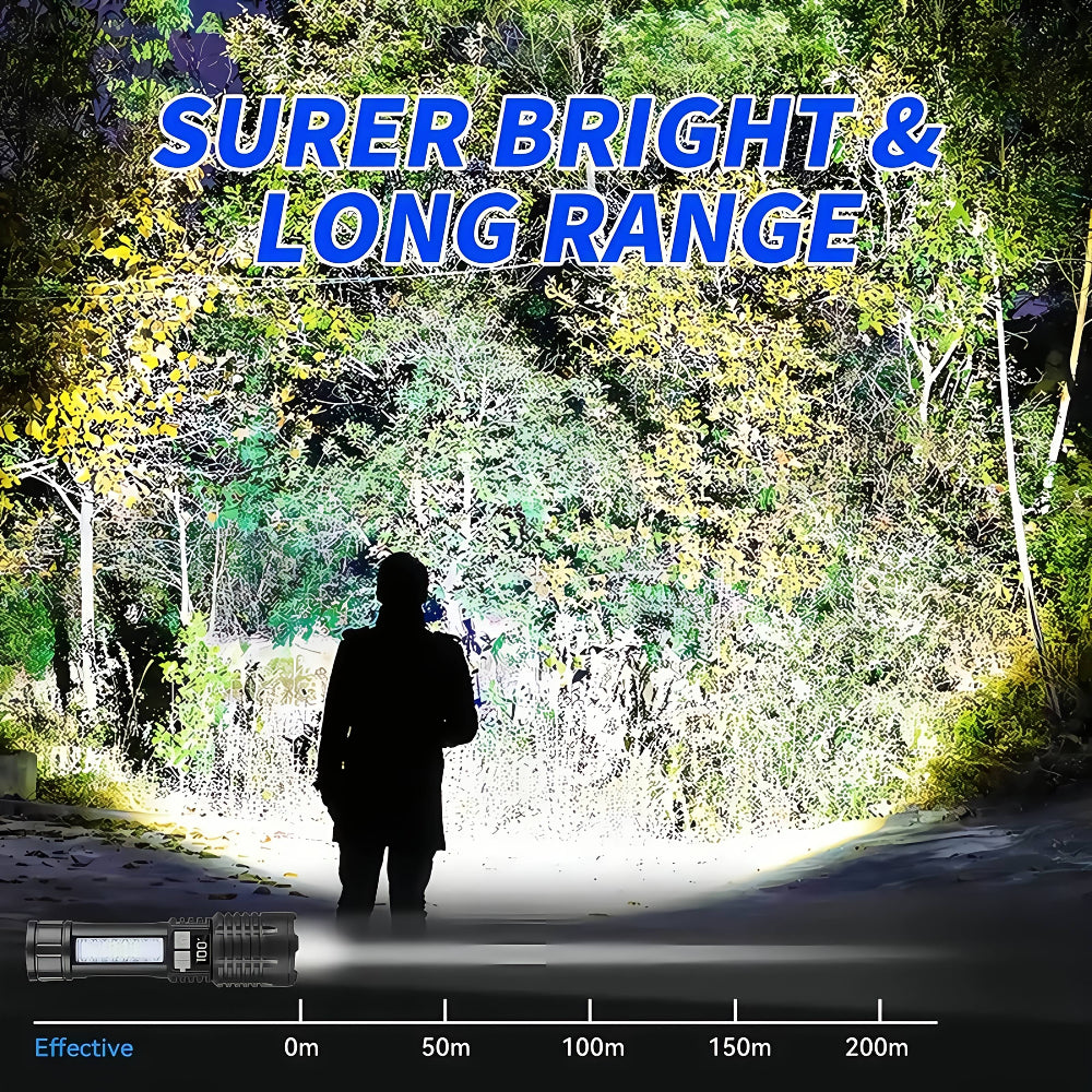 LED Rechargeable Hunting Gear Torch Light