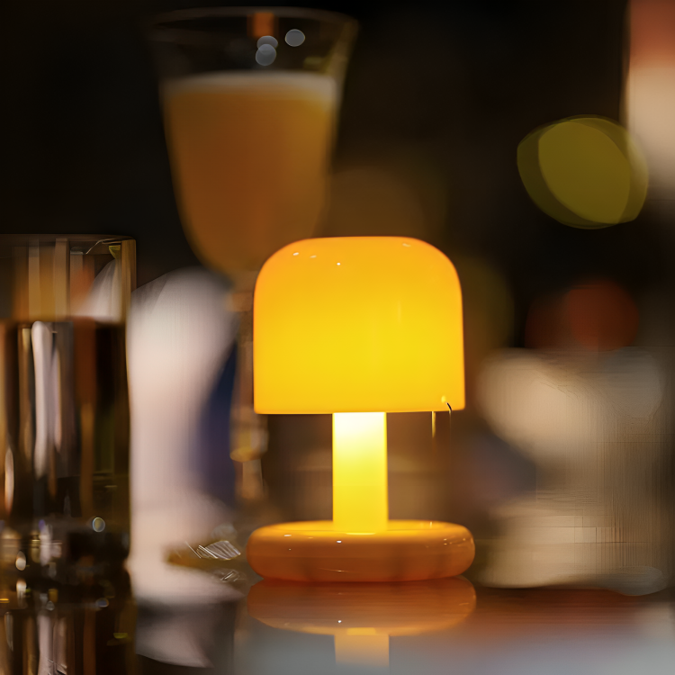 Bordlampe bærbar moderne USB genopladelig lys