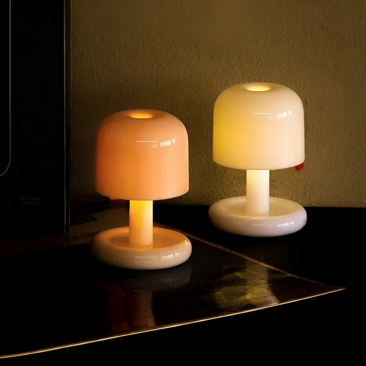 Bordlampe bærbar moderne USB genopladelig lys