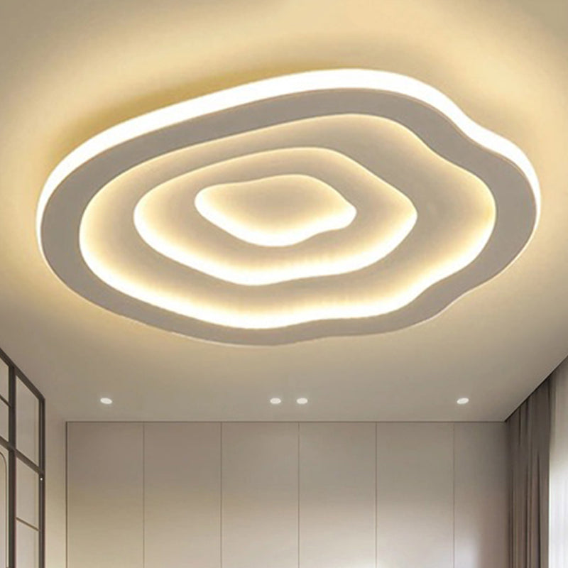 WaveLume - LED Ceiling Light with Warm and White Illumination