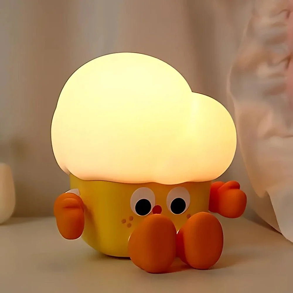 Natlampe Silikone Dyr Sengebordslampe