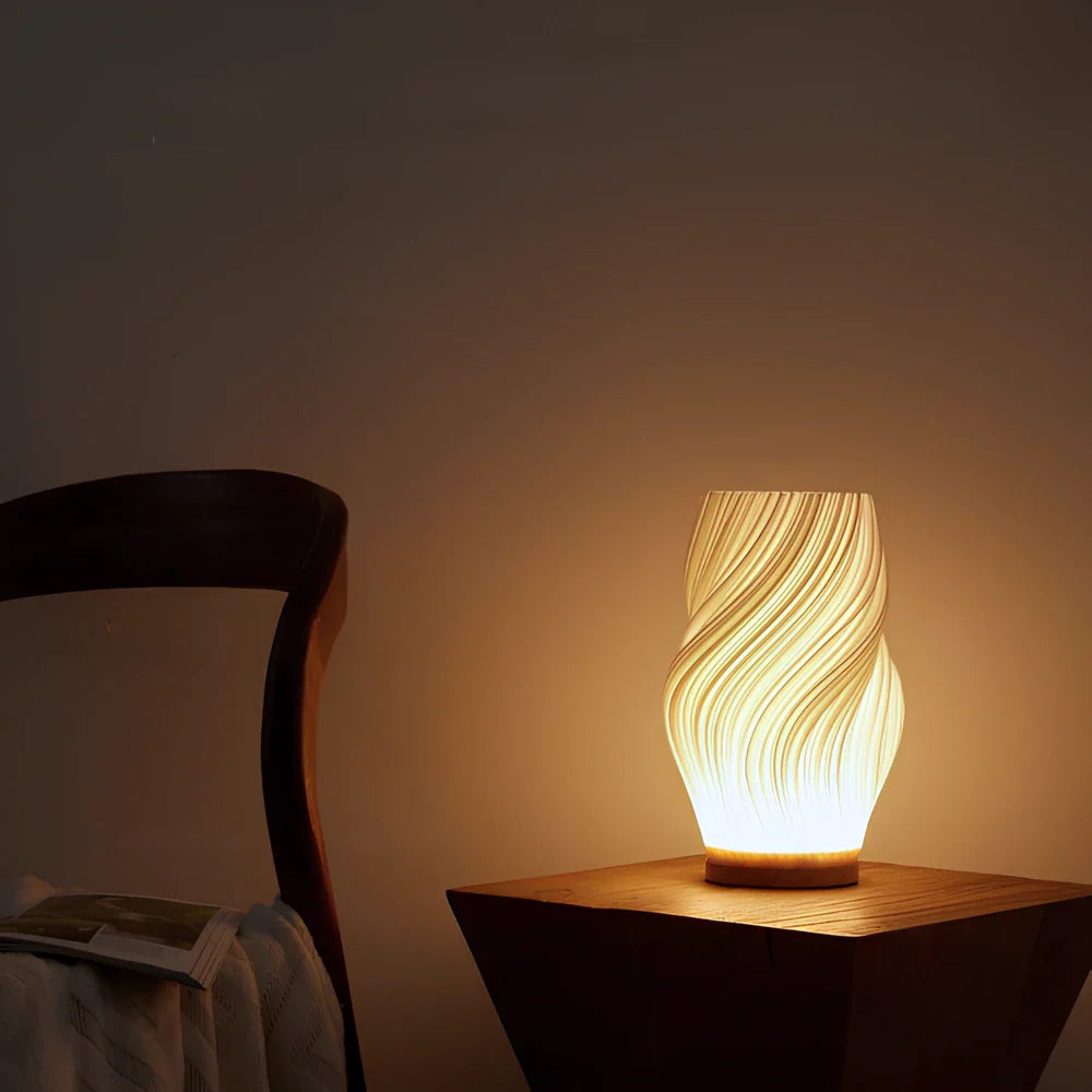 Bordlampe Træfod Moderne Belysning