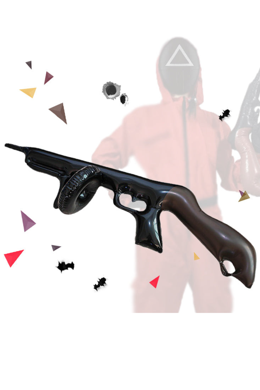 キッズゲームコスチューム 怖いハロウィンジャンプスーツ | コスプレマスクガード