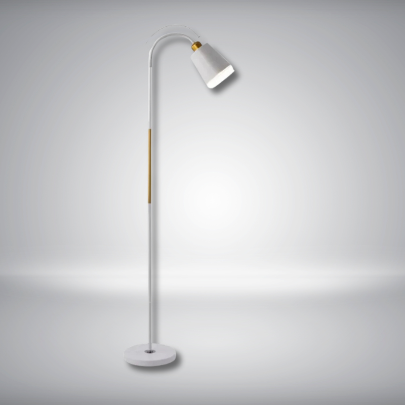 EleganceBeam - Modern Adjustable LED Floor Lamp for Living Spaces